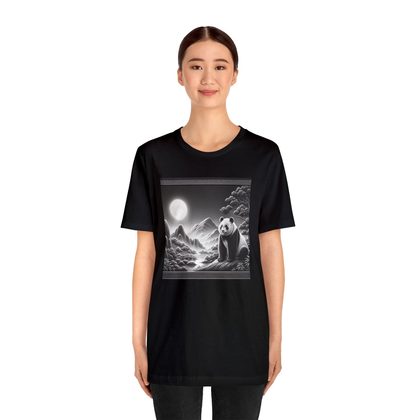 "Majestic Lunar Panda"- Tshirt