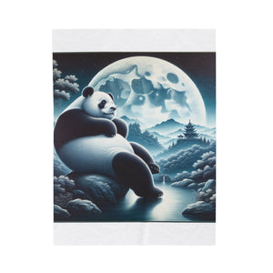 "Graceful Moonlit Panda" -Blanket
