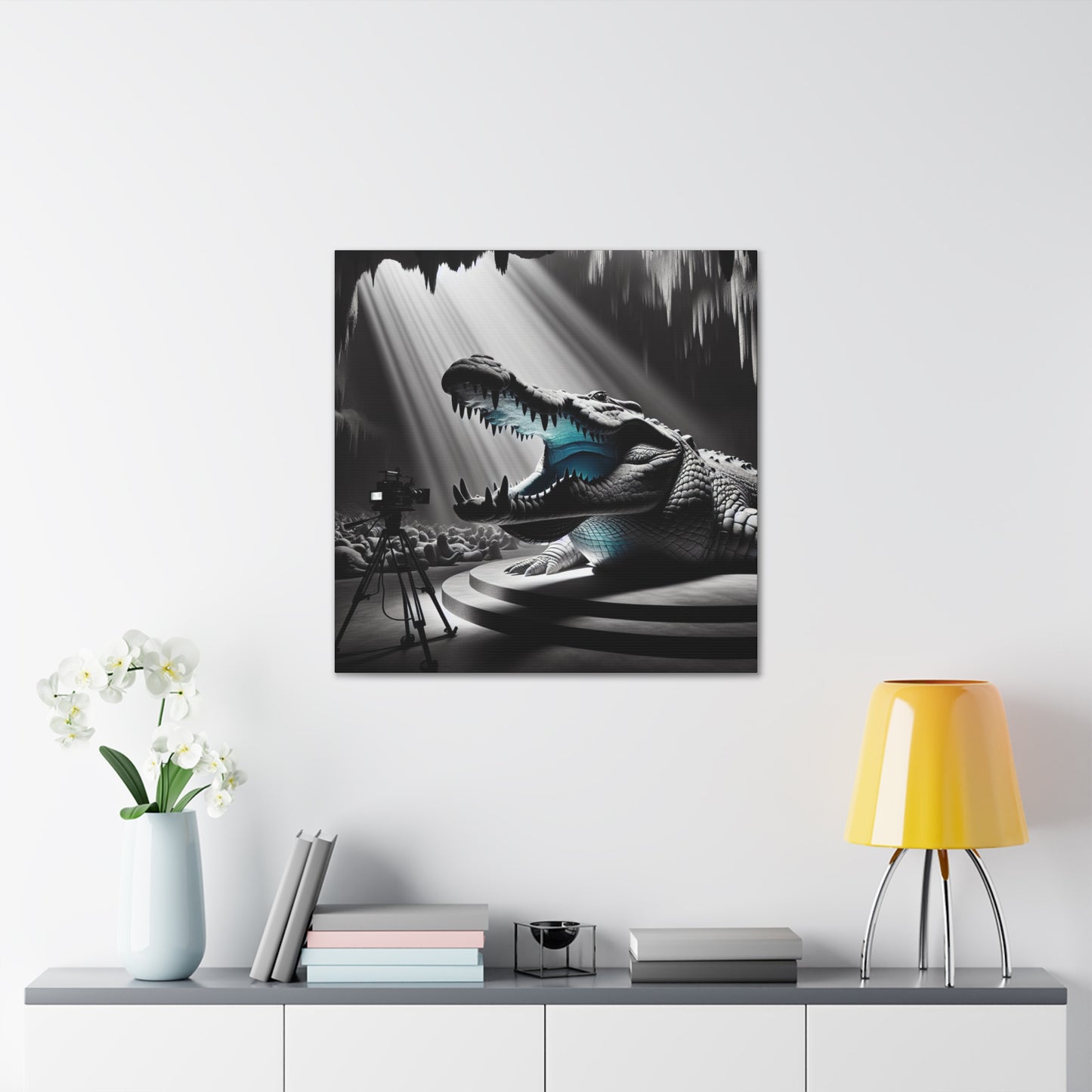 "JawsofGold"- Canvas