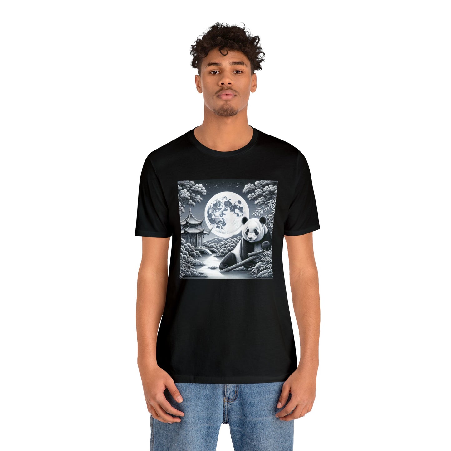 Panda's Moon- Tshirt