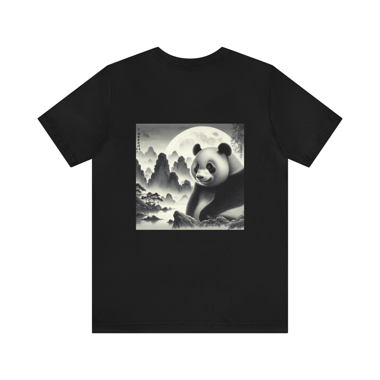 "Moonlit Panda's Grace"- Tshirt