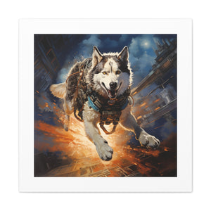 Heroic Aura Canvas Print