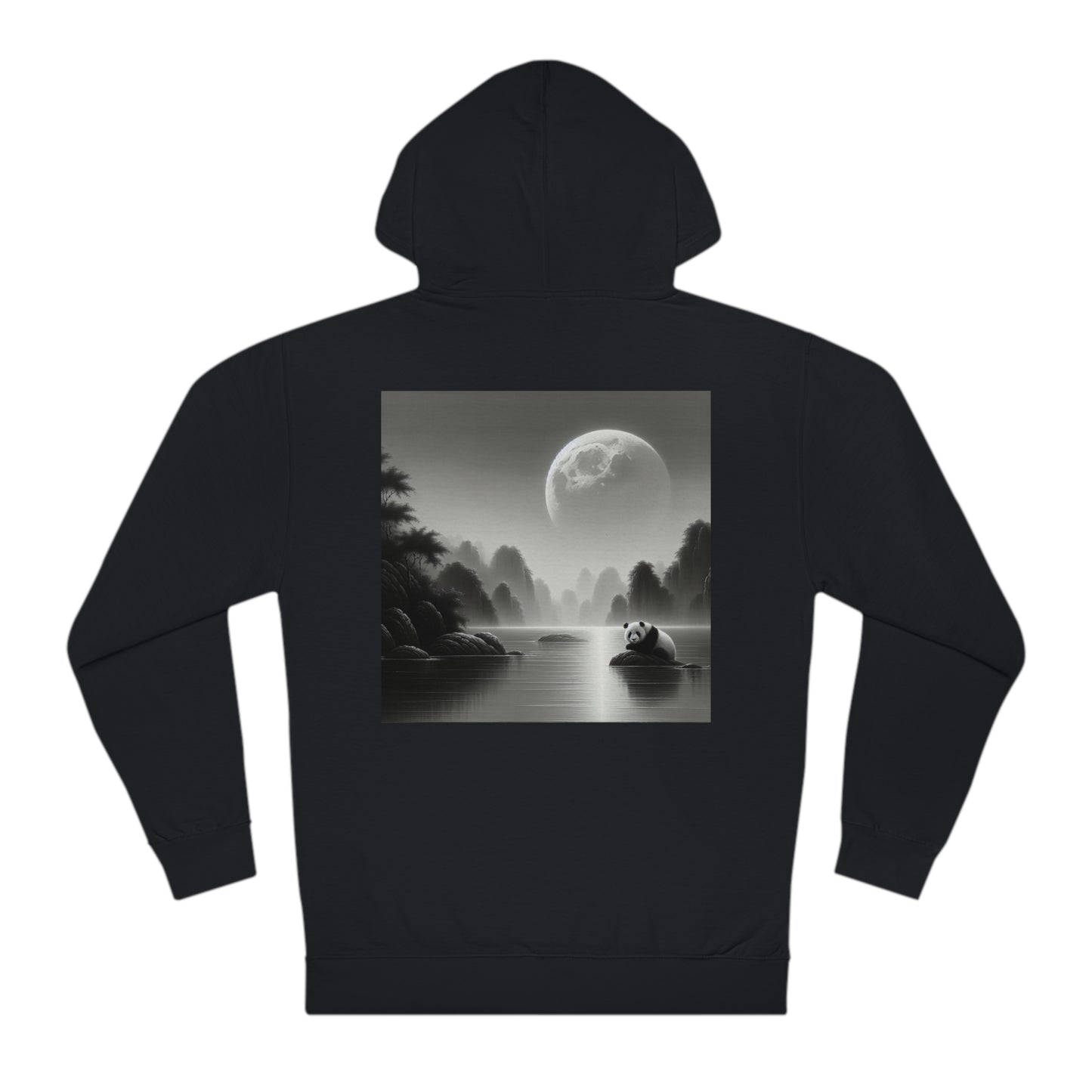 "Majestic Panda Moonlight"- Hoodie