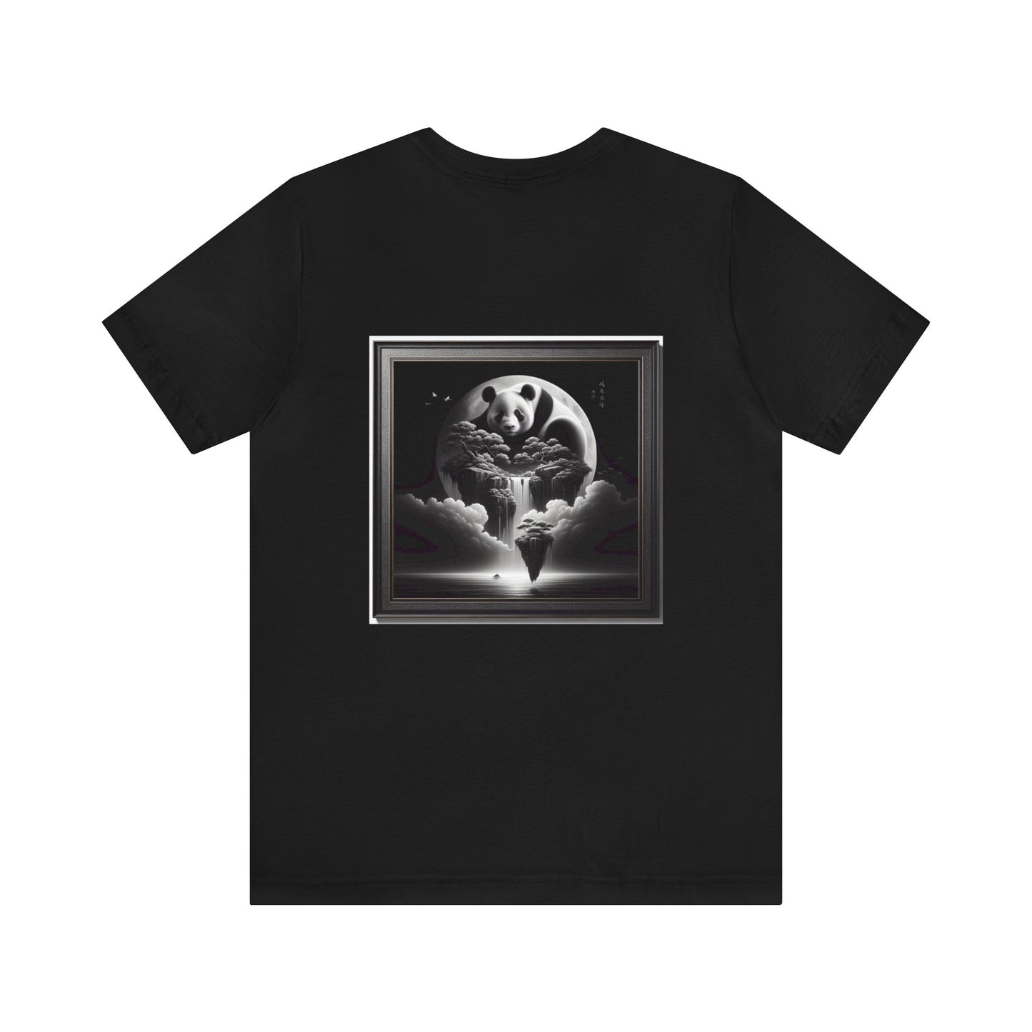 "Tranquil Moon: Majestic Panda"- Tshirt