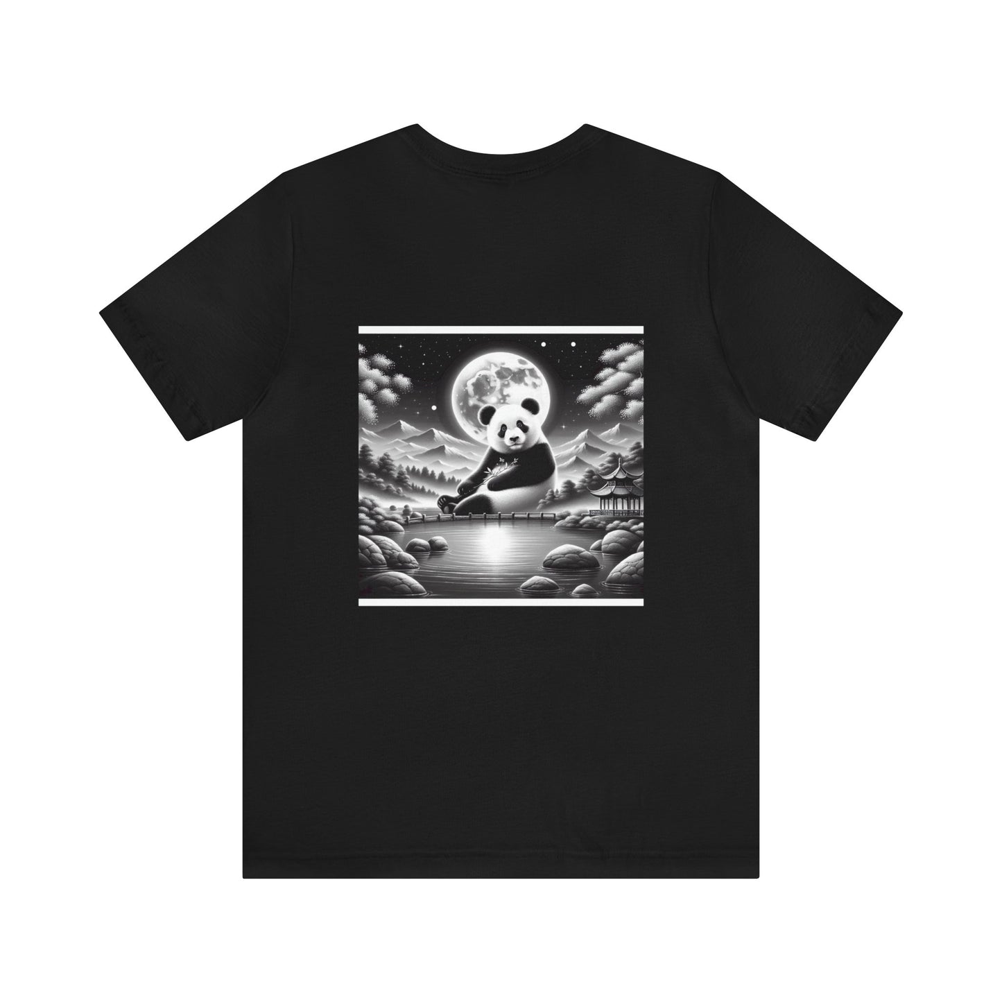 Tranquil Moonlight Panda- Tshirt
