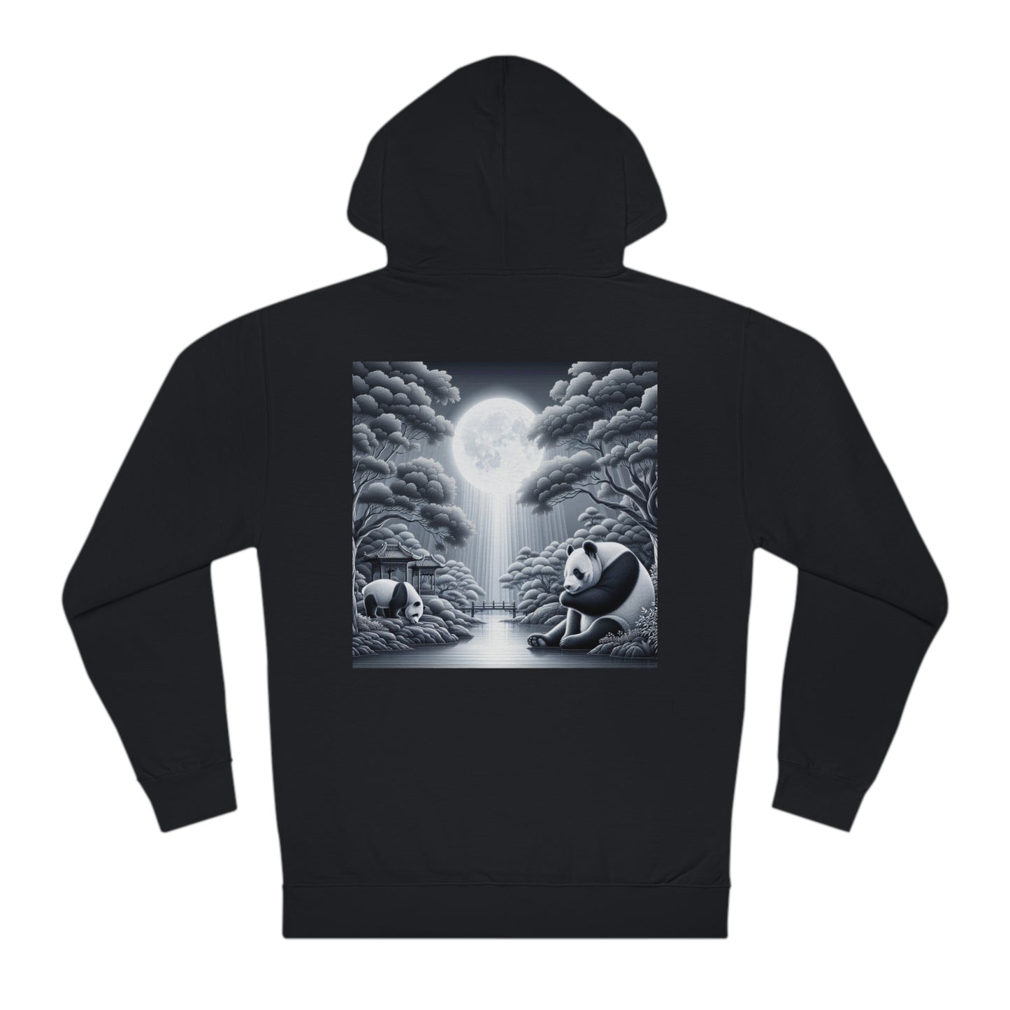 "Panda's Lunar Sonata"- Hoodie