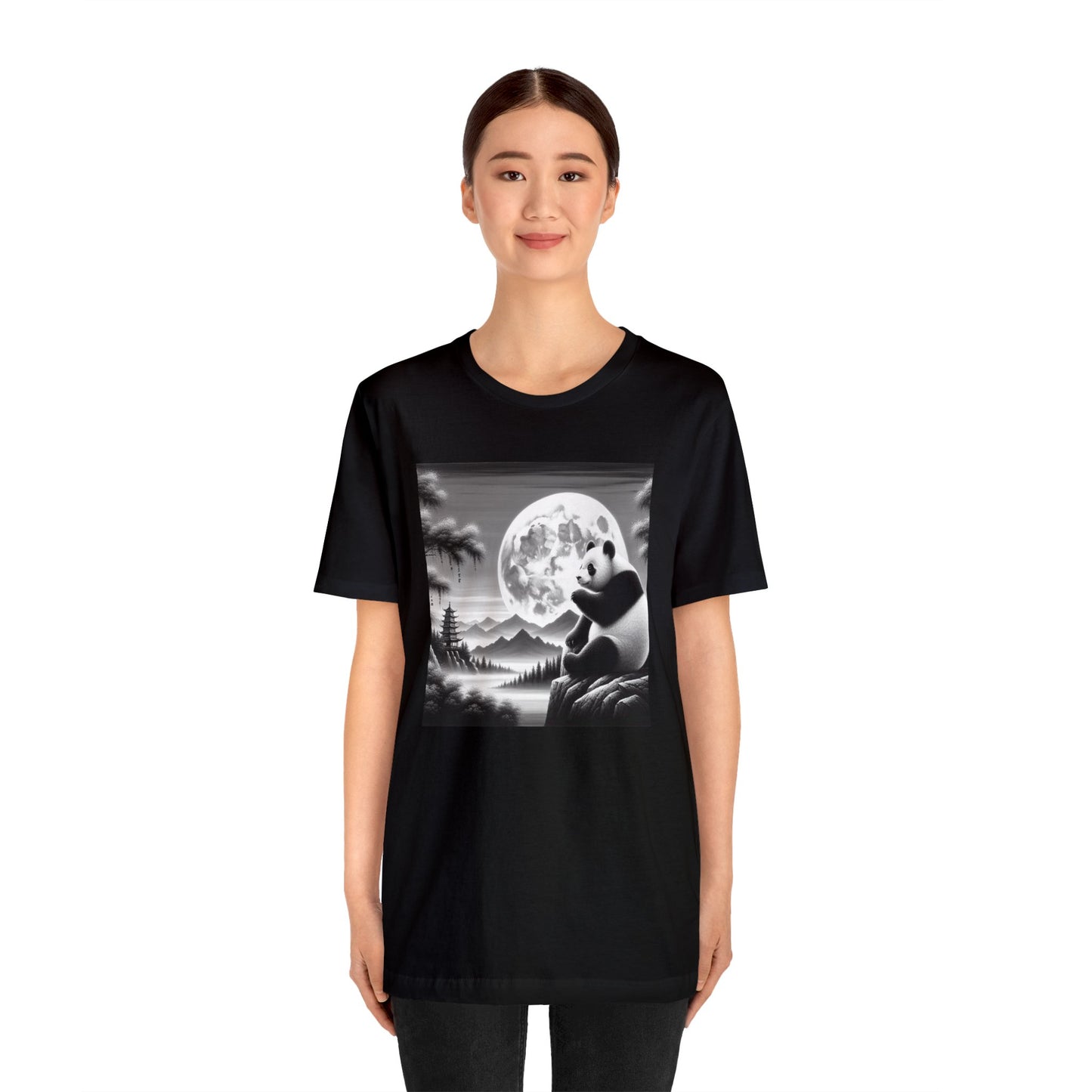 Panda Moonlight- Tshirt