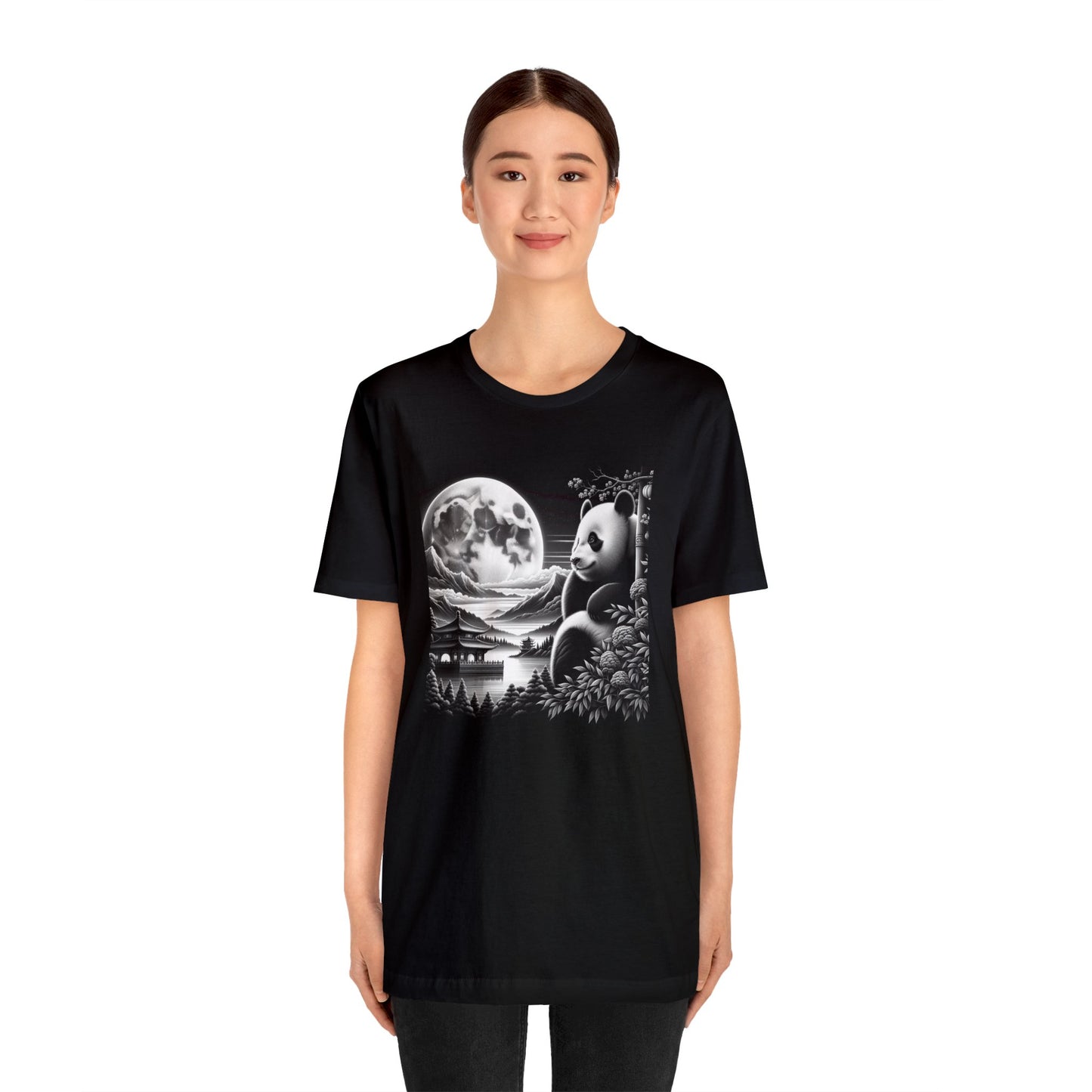 "Majestic Luna Panda"- Tshirt