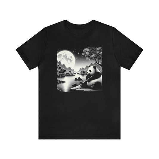 "Panda's Lunar Splendor"-  Tshirt