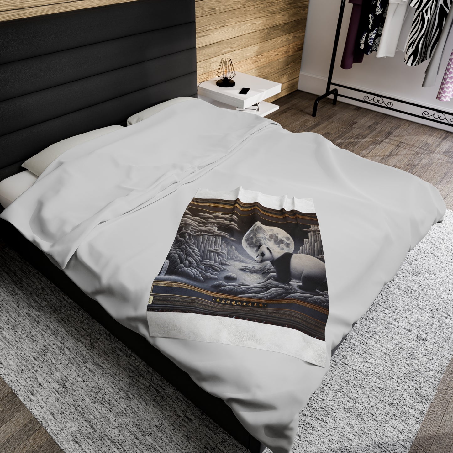 "Moonlit Harmony" -Blanket