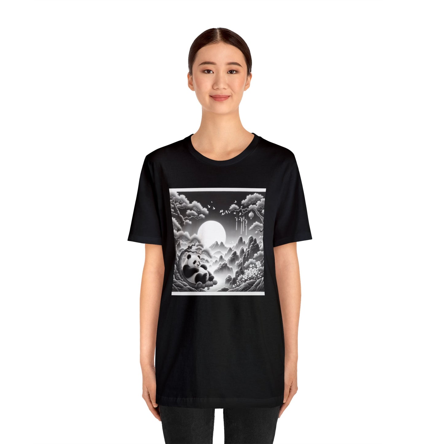 "Panda's Moon"- Tshirt
