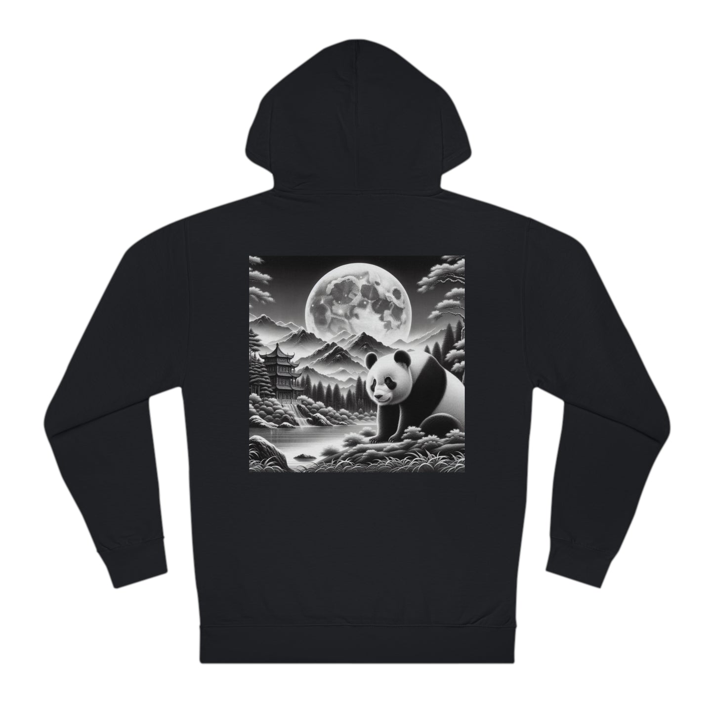 "Panda's Moonrise"- Hoodie