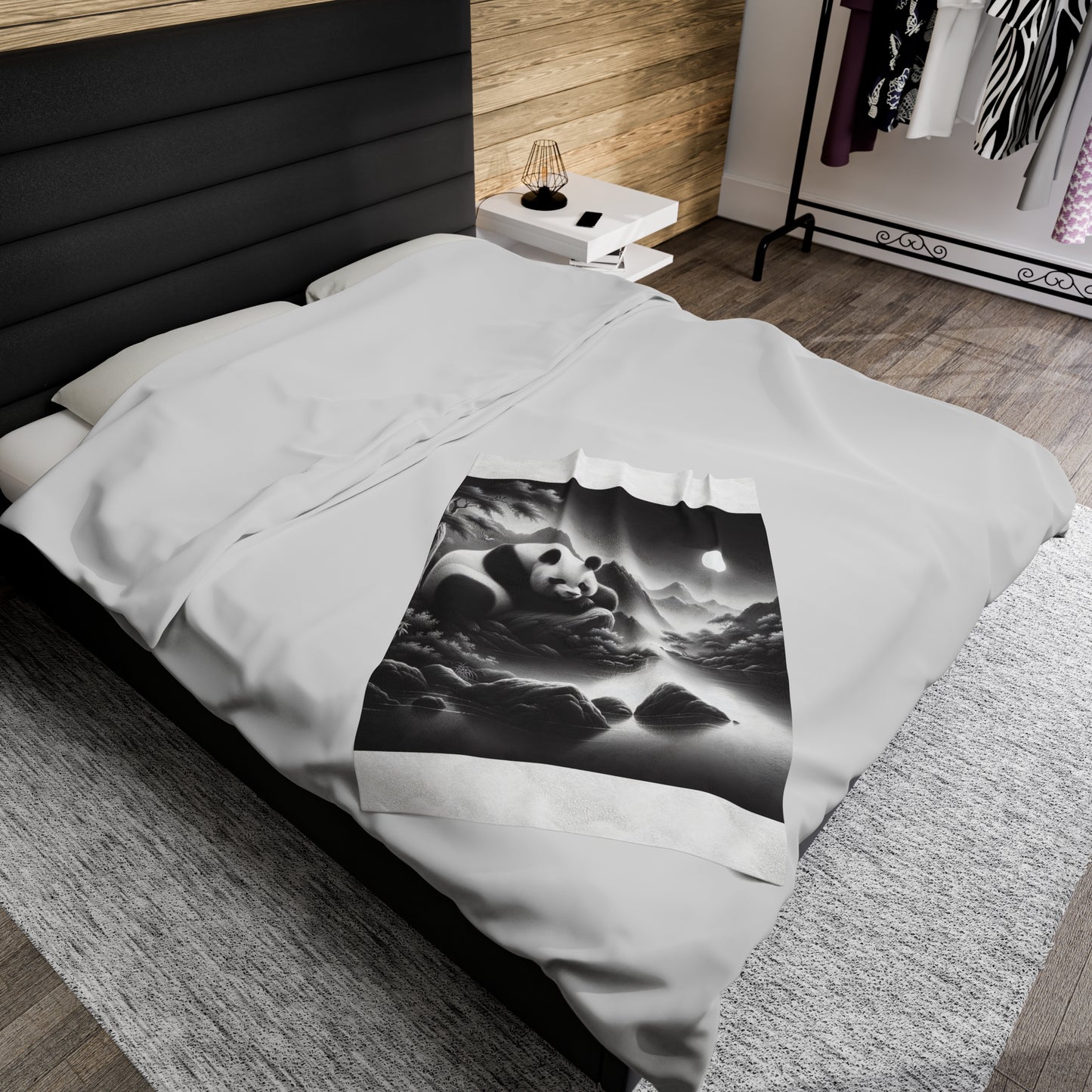 "Moonlit Majesty" -Blanket