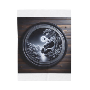 "Moonlit Majesty: Pandamonium" -Blanket