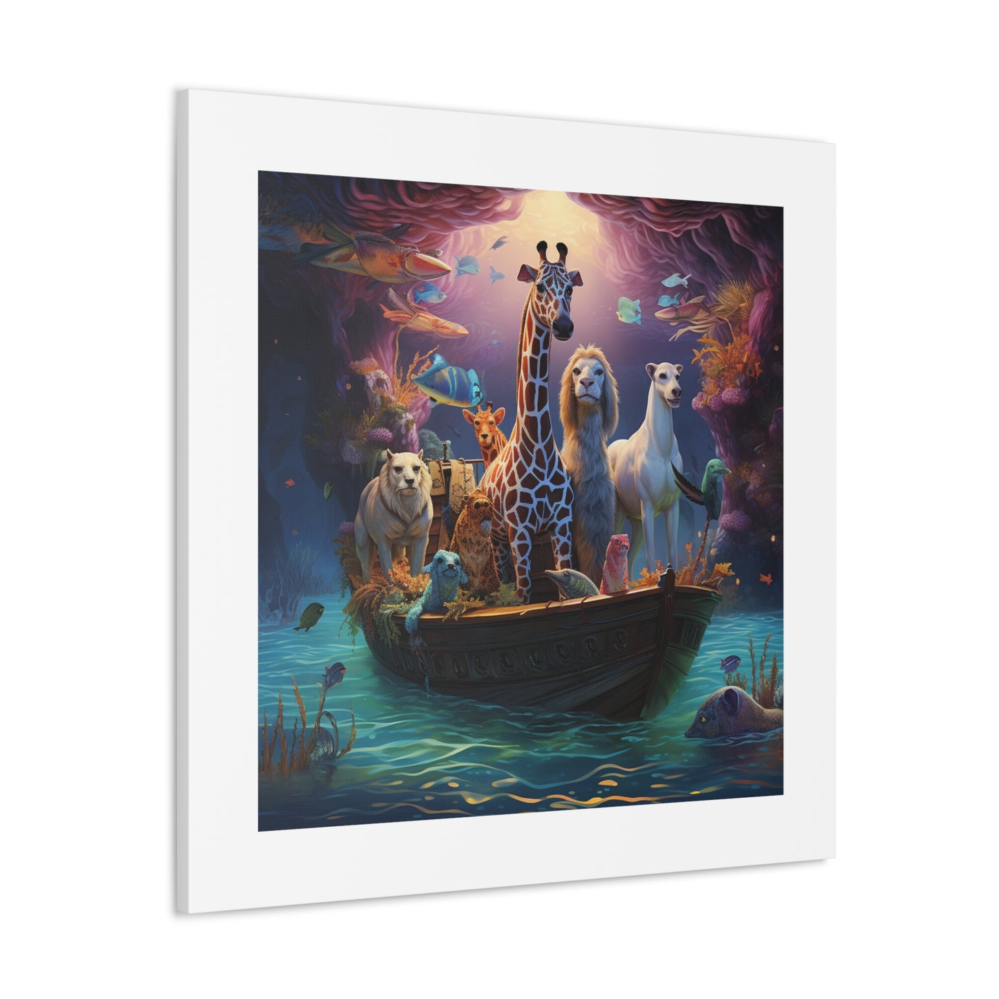 "Wild Safari Symphony Canvas"