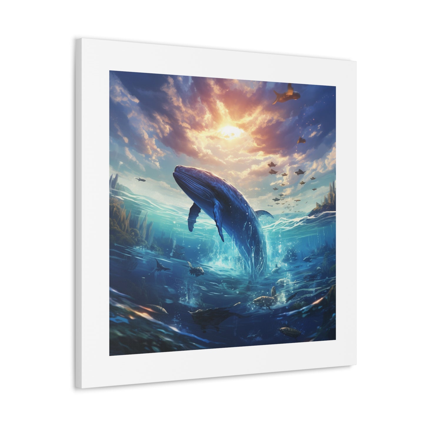 "Majestic Whale Sparkle"