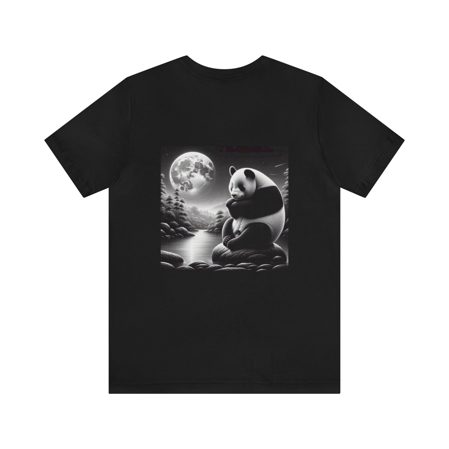 "Majestic Moonlight Panda"- Tshirt