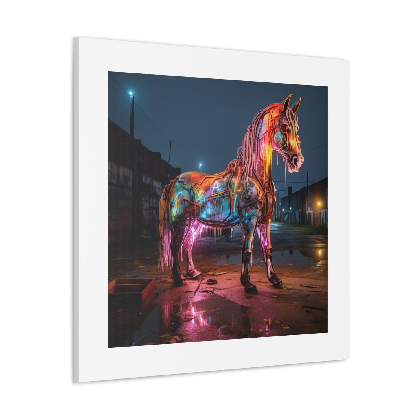 Aurora Graffiti Ghost Horse