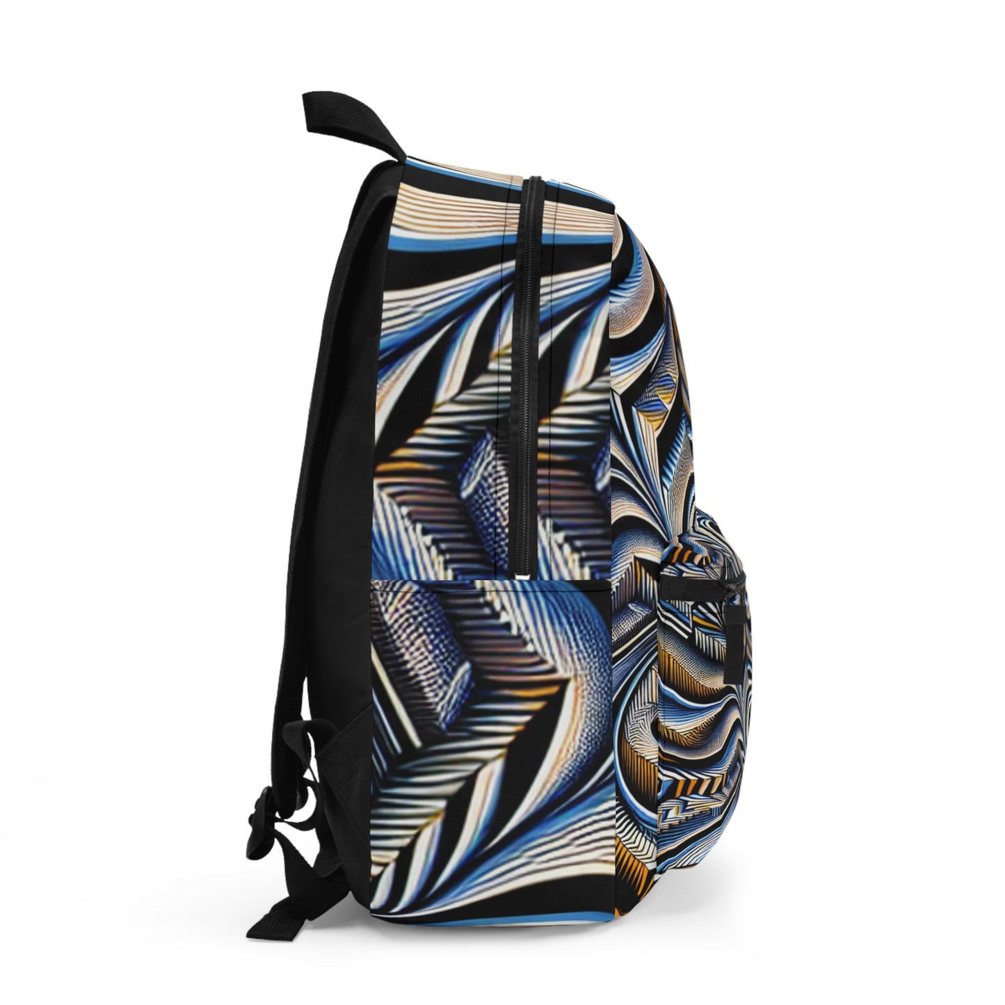 "HypnoWeave Canvas"- Backpack