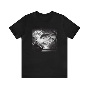 "Serene Lunar Panda"- Tshirt