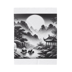 Majestic Moonlight Panda -Blanket