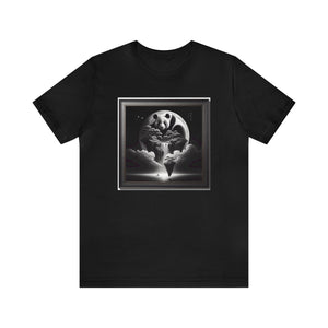 "Tranquil Moon: Majestic Panda"- Tshirt