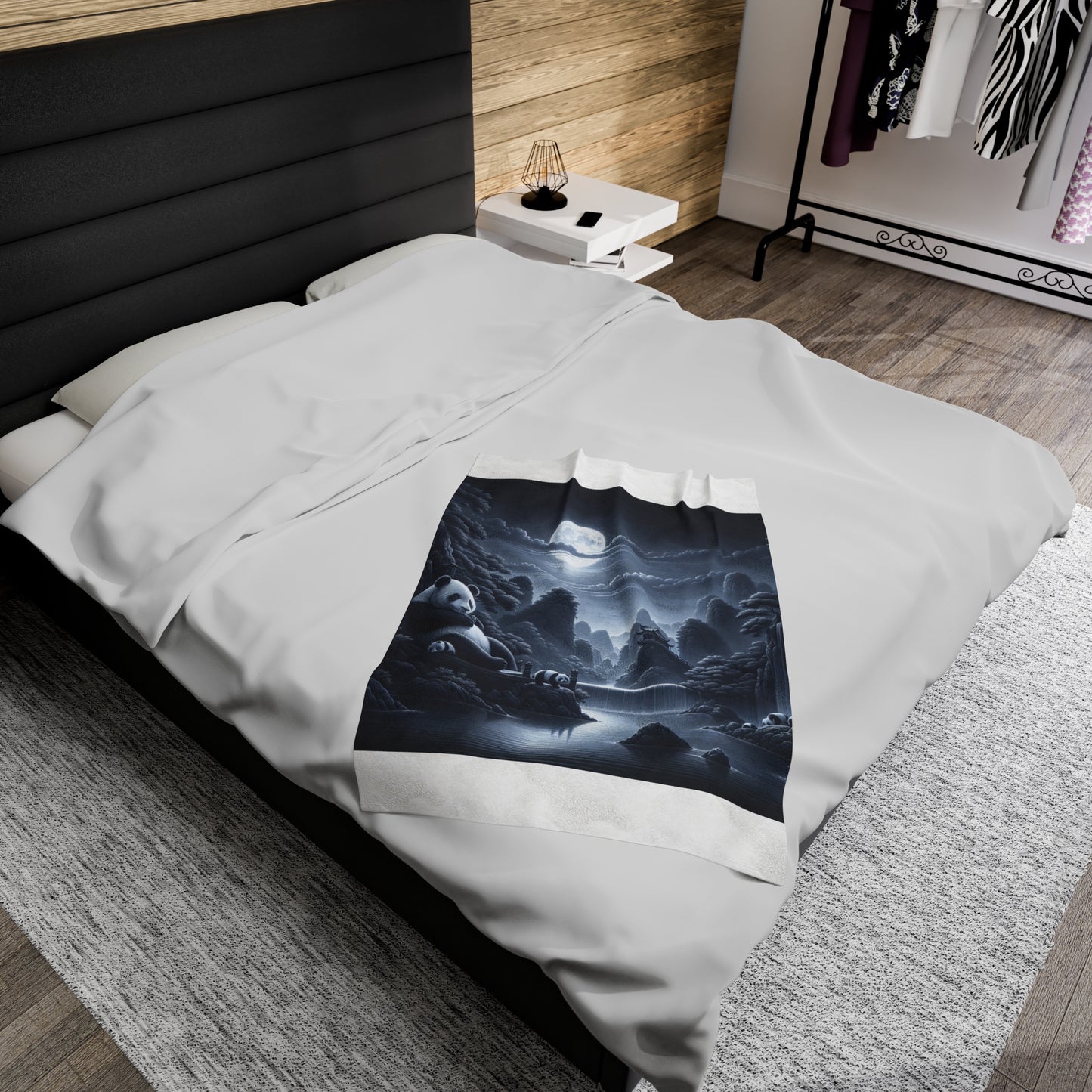 "Moonlit Tranquility" -Blanket