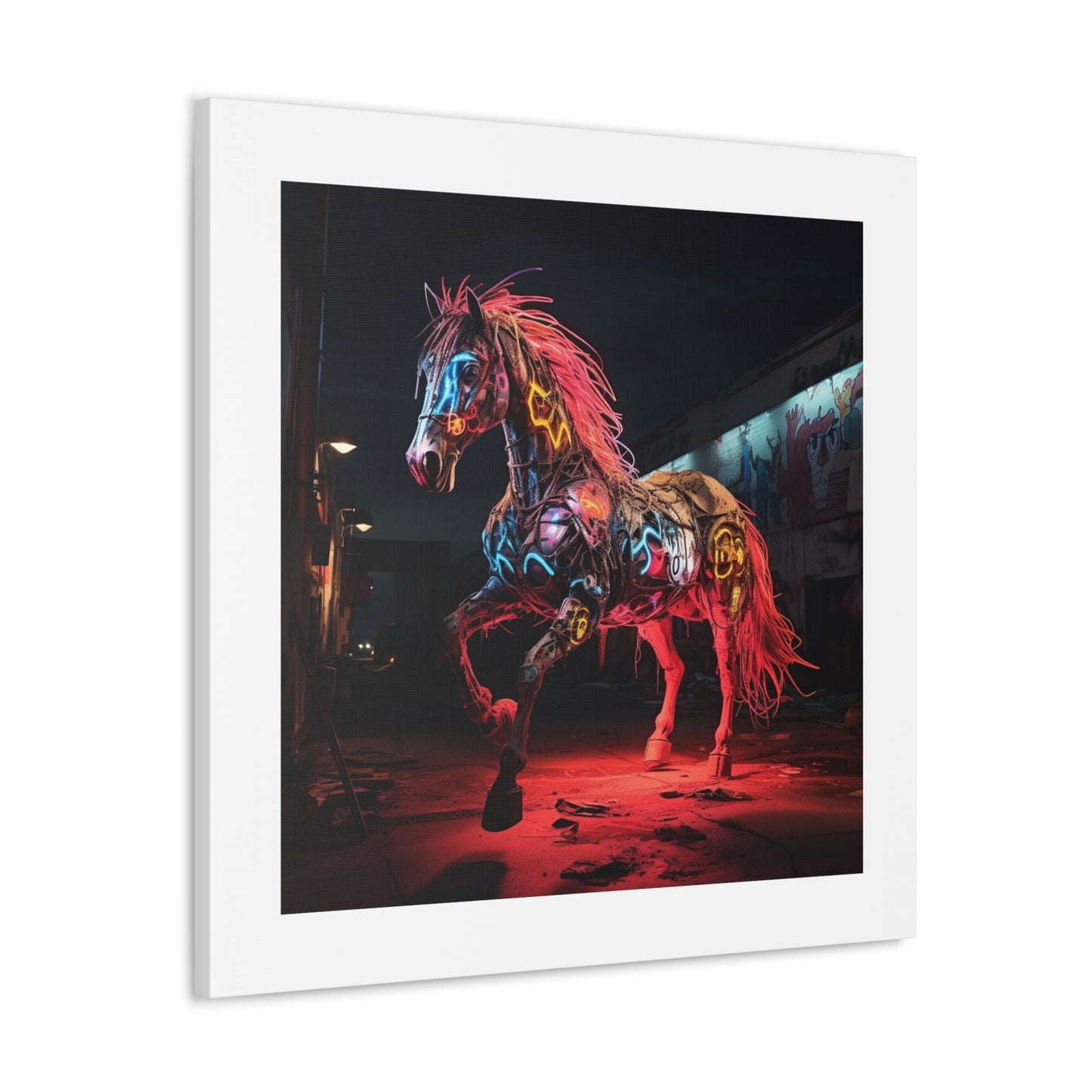 Graffiti Glo-Horse Nostalgia.