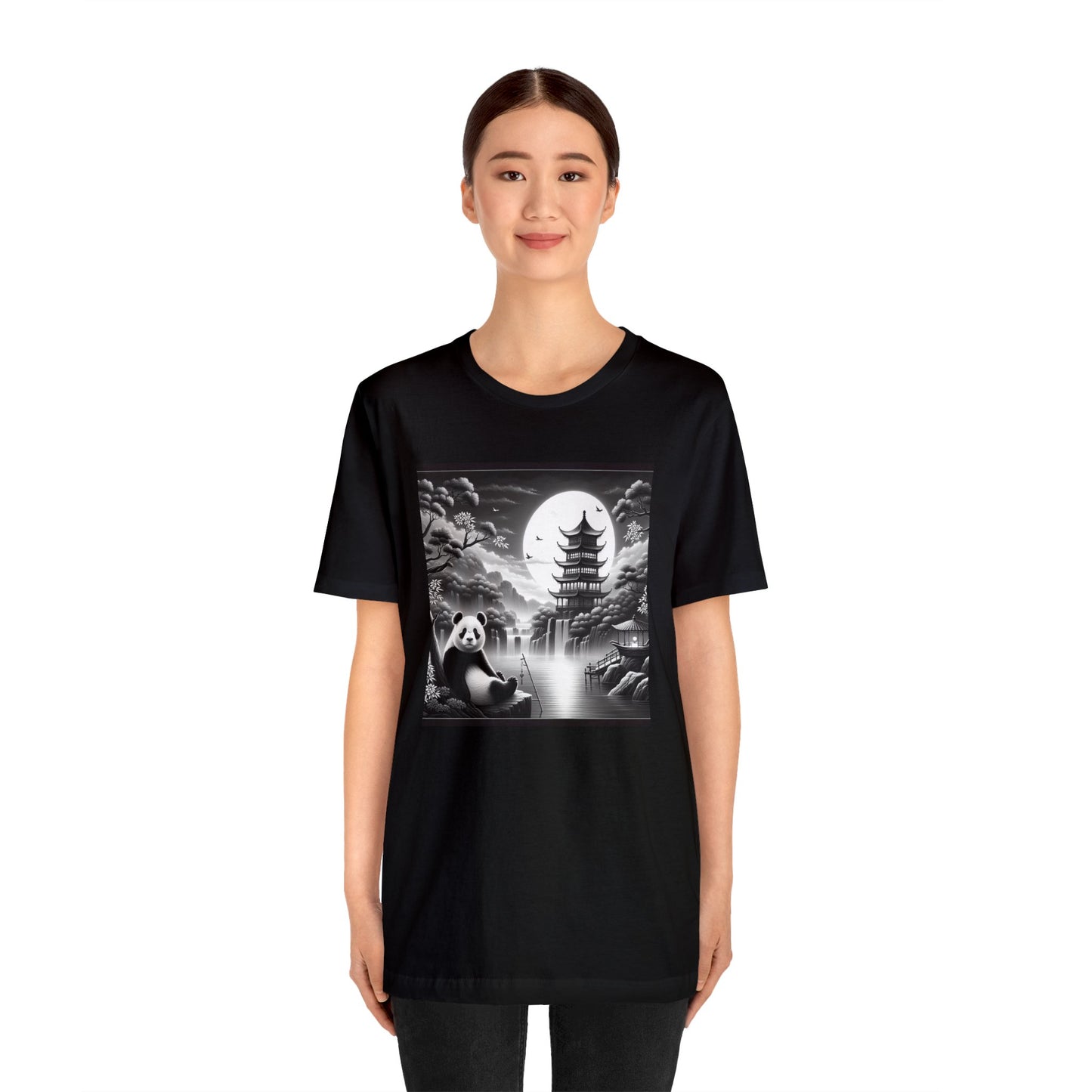"Panda's Lunar Majesty"- Tshirt