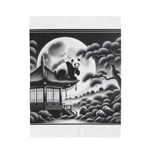 "Panda Moonlight" -Blanket