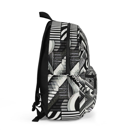 "HypnoSwirl Tapestry"- Backpack
