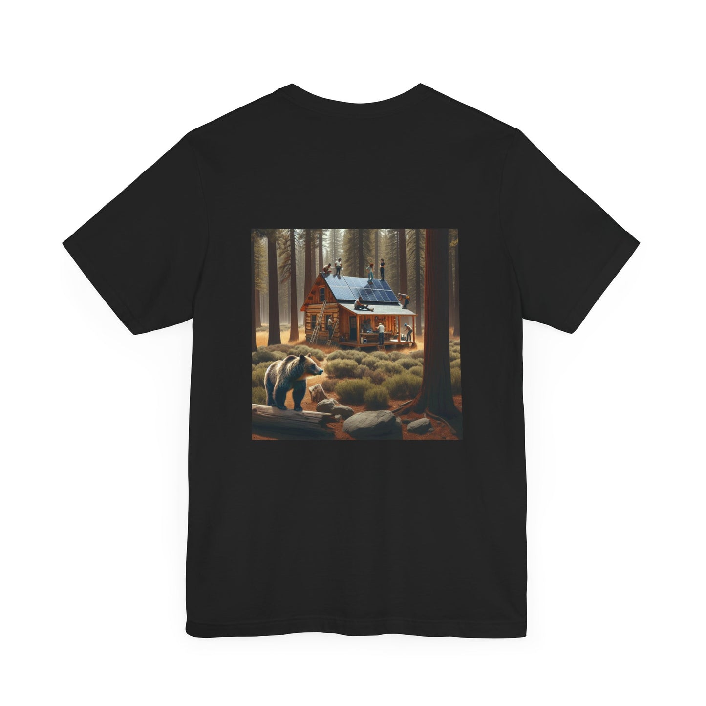 Grizzly Guardian of Green Oasis-  Tshirt