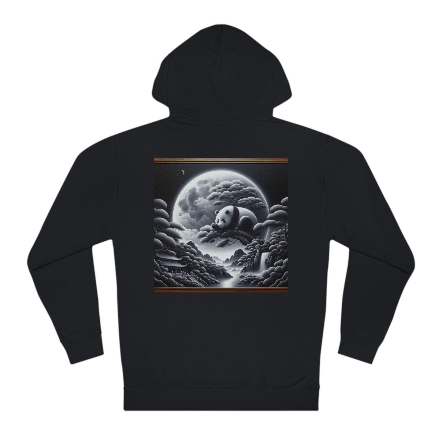 "Panda's Lunar Splendor"- Hoodie