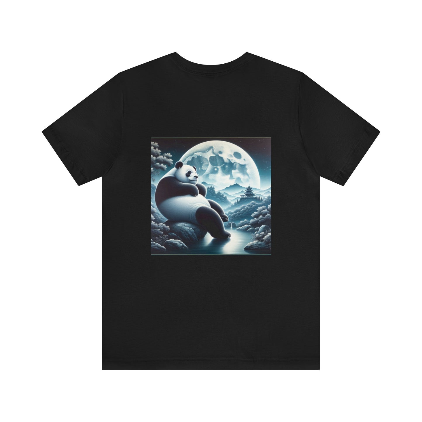 "Graceful Moonlit Panda"- Tshirt