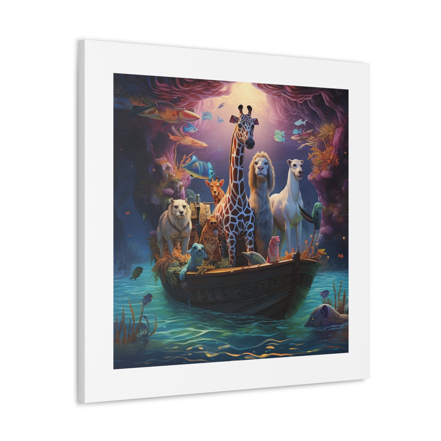 "Wild Safari Symphony Canvas"