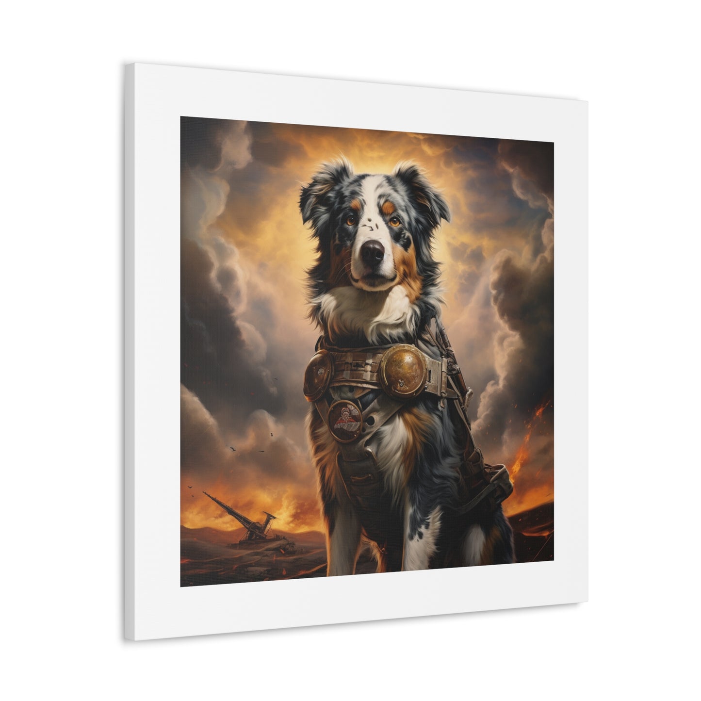 Brave Patriot Puppy Print.