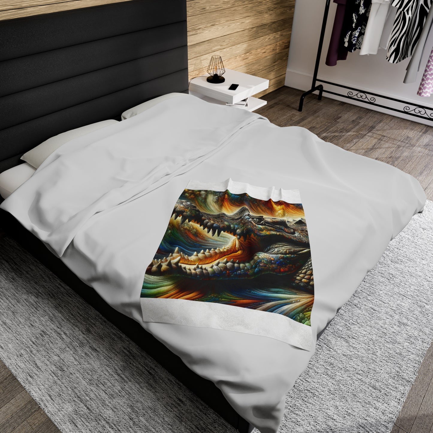 "CrocoChroma" -Blanket