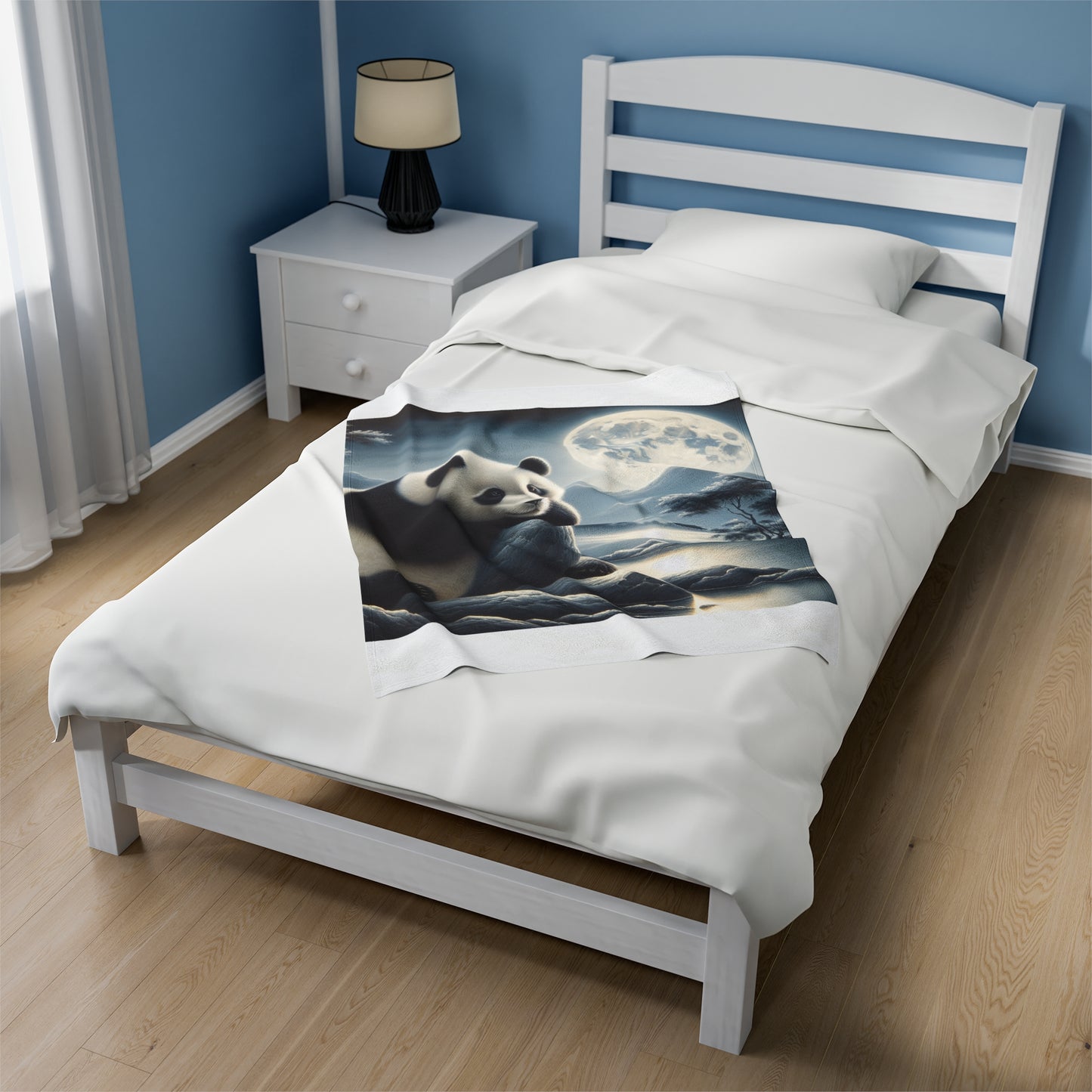 "Moonlit Pandamonium" -Blanket