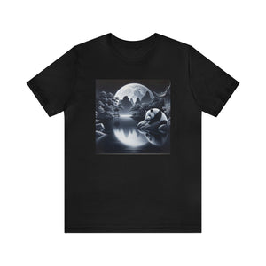 Panda's Moon Serenade- Tshirt