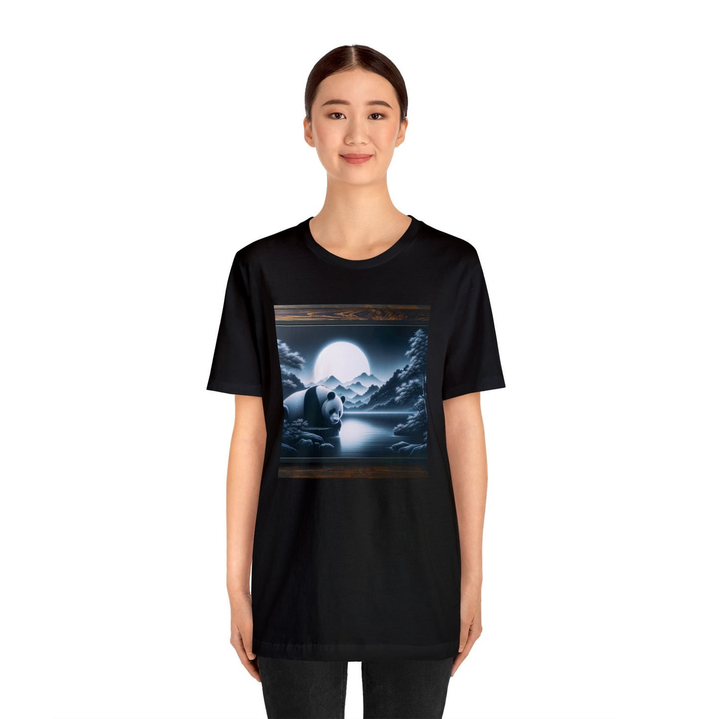 "Moonlit Panda"- Tshirt