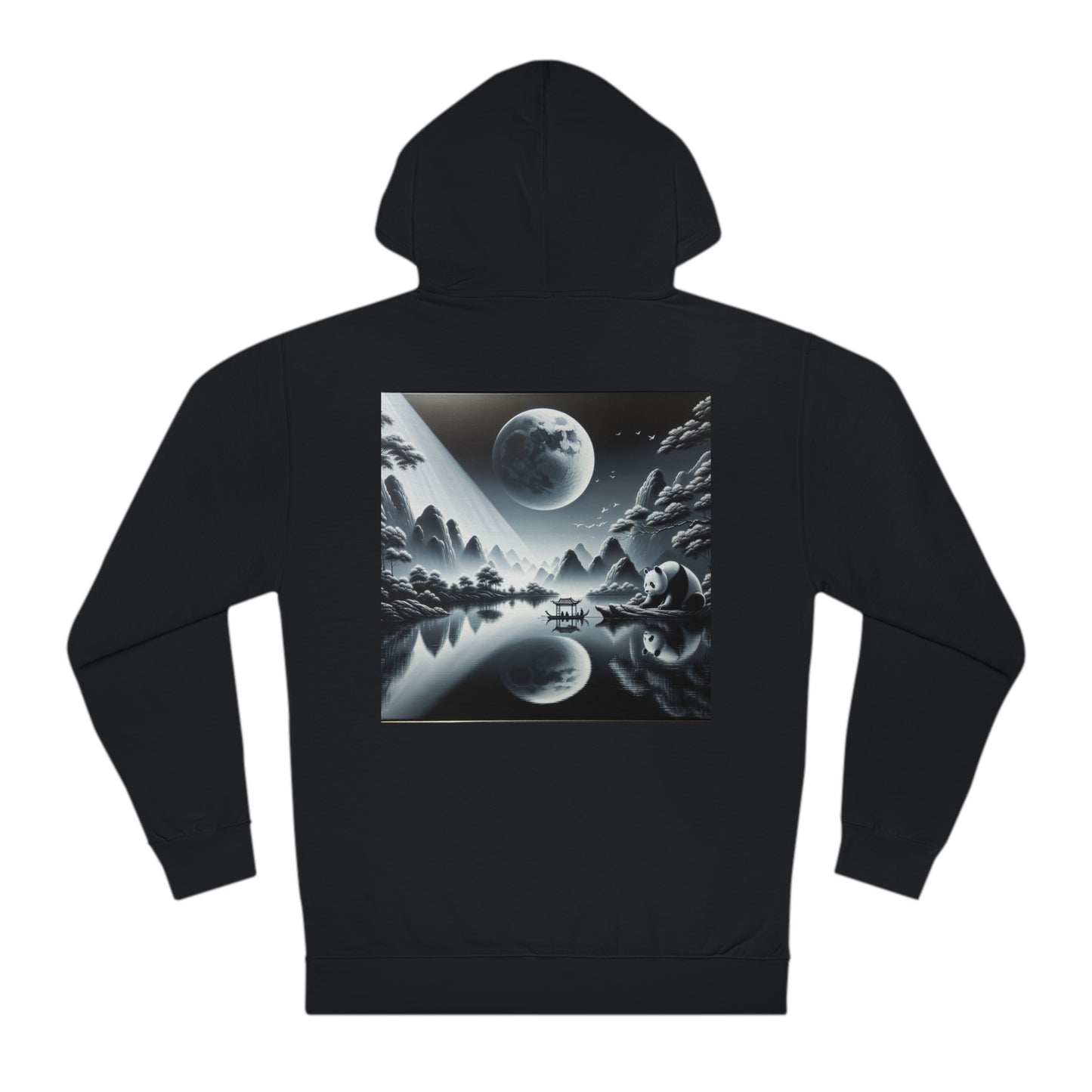 "Majestic Moonlit Panda"- Hoodie