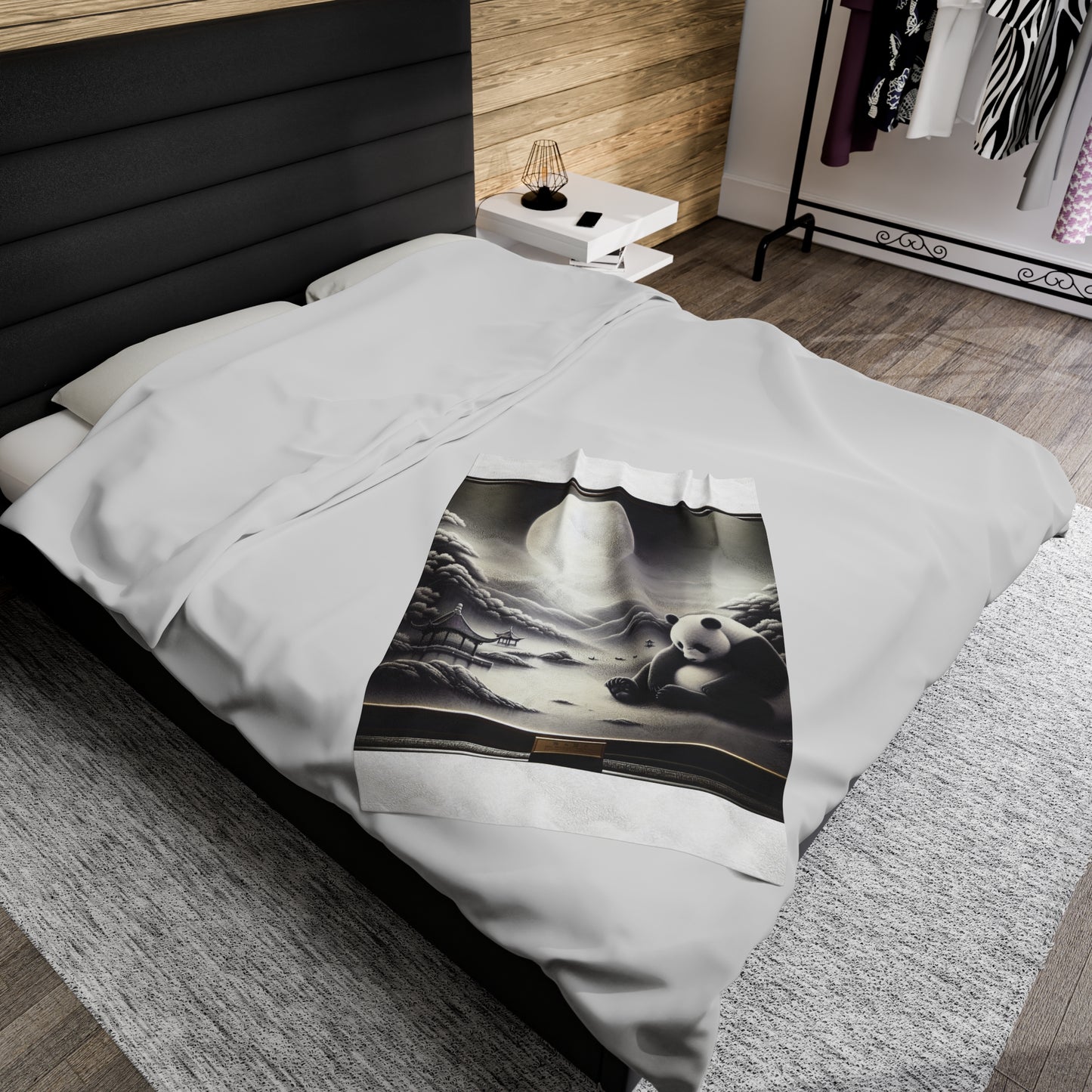"Moonlit Majesty" -Blanket