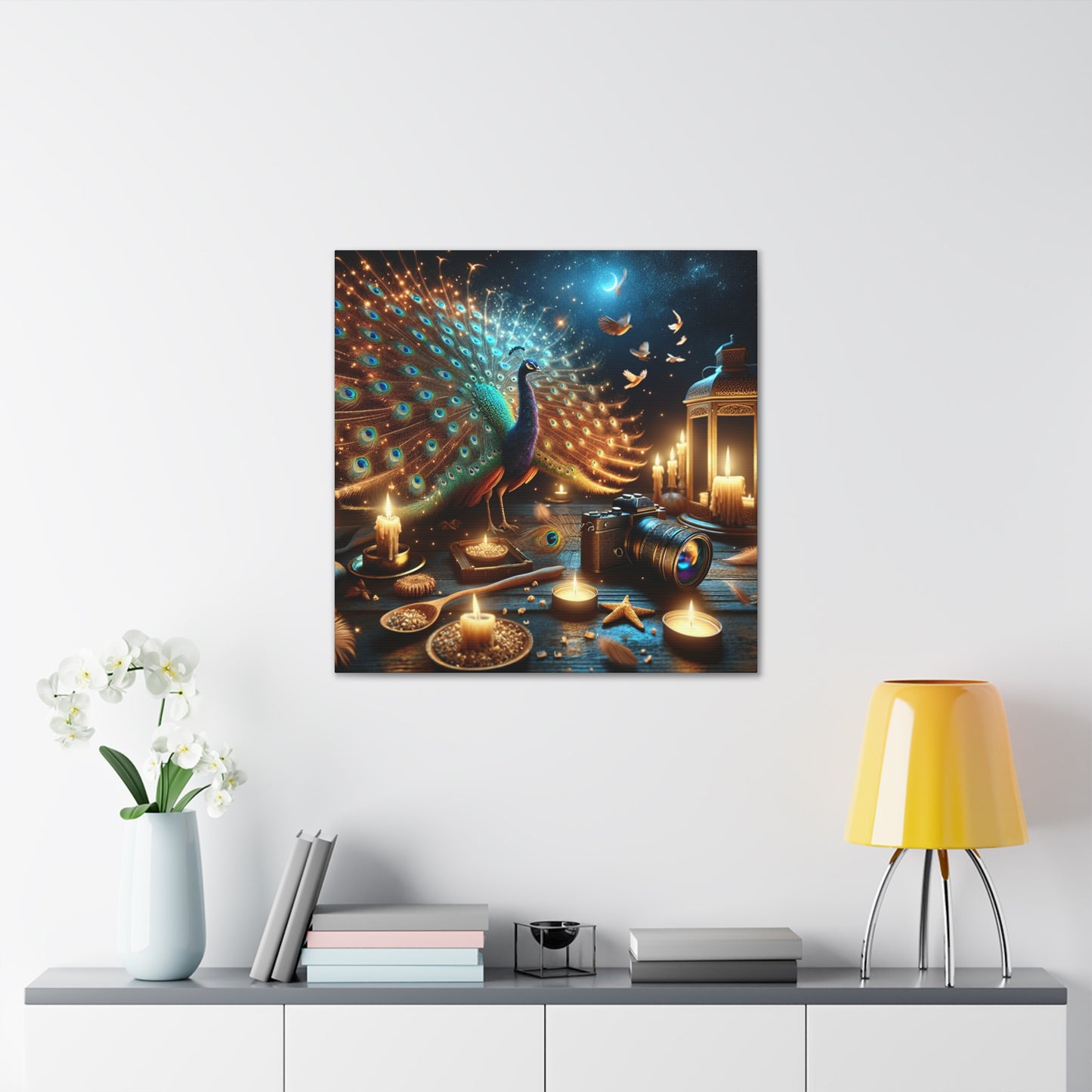"Enchanted 8K Peacock Vista"