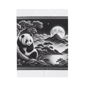 "Panda's Moonlight" -Blanket