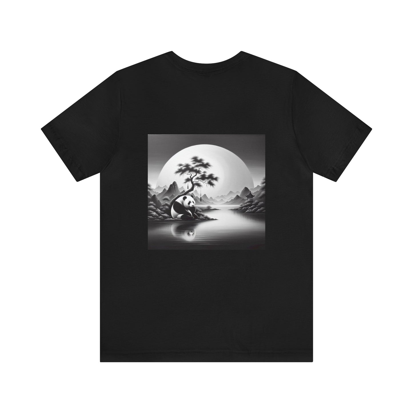 "Majestic Moonlit Panda"- Tshirt