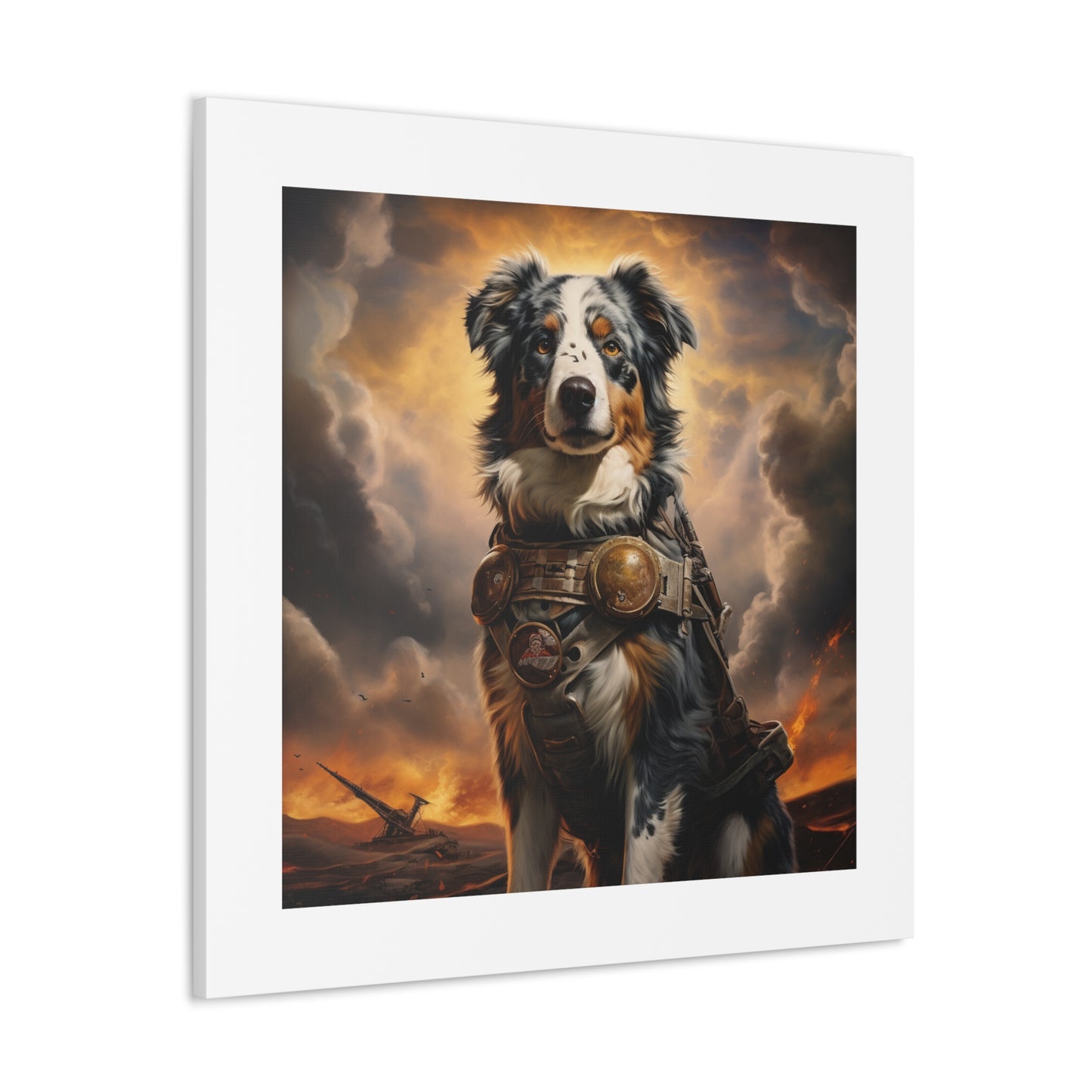 Brave Patriot Puppy Print.