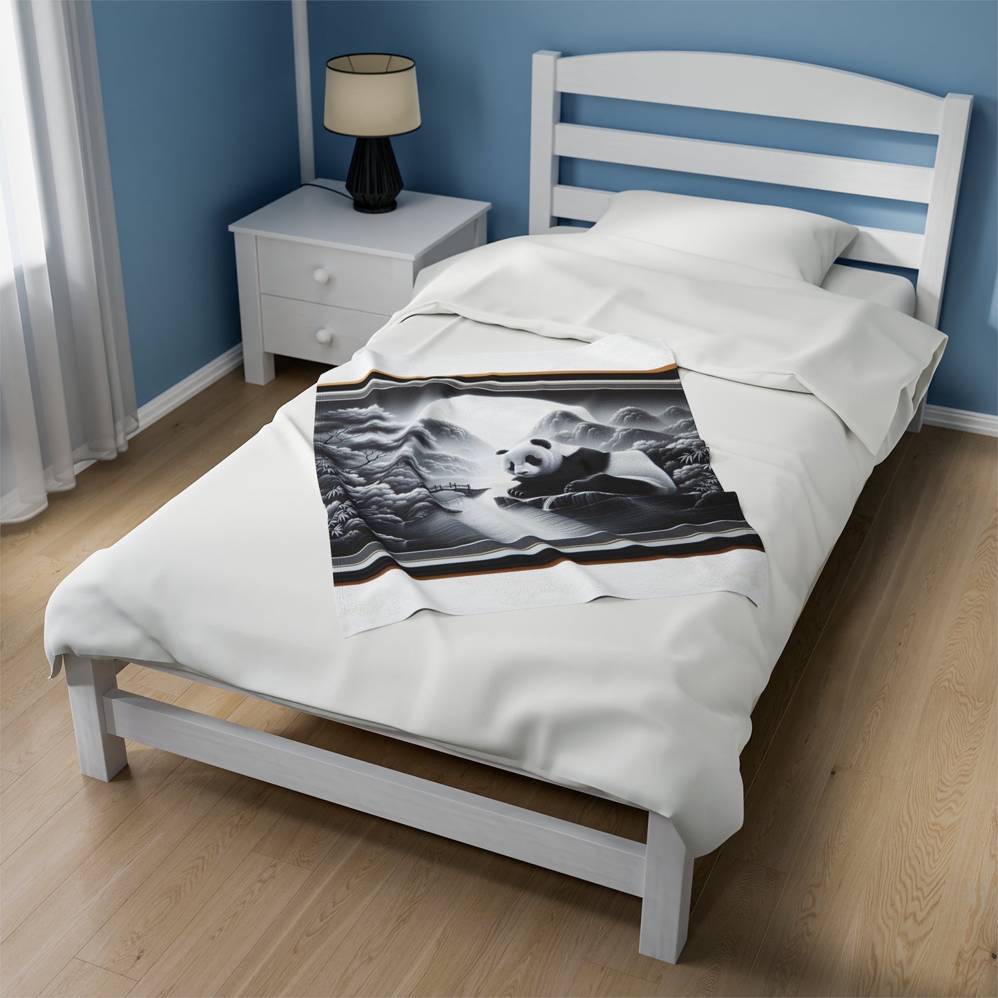 "Moonlit Panda" -Blanket
