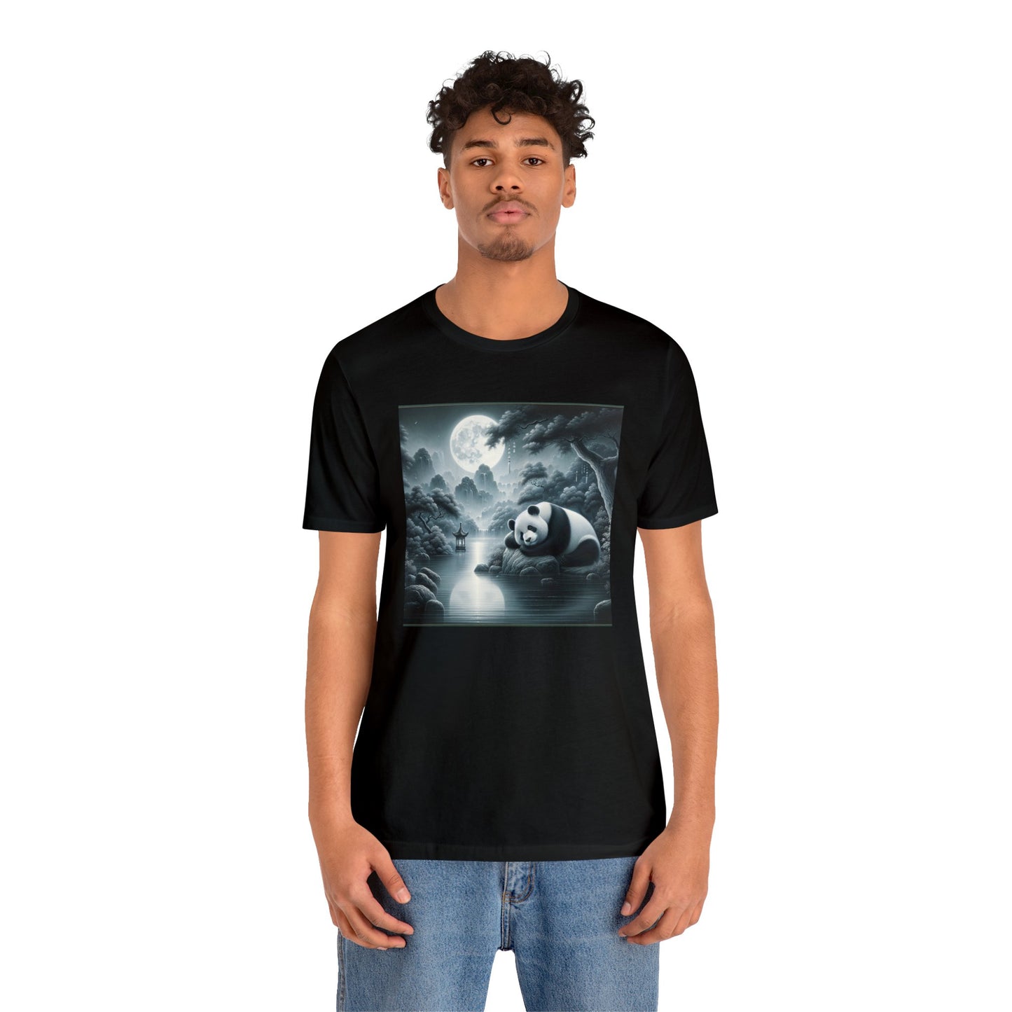 "Panda Moon"- Tshirt
