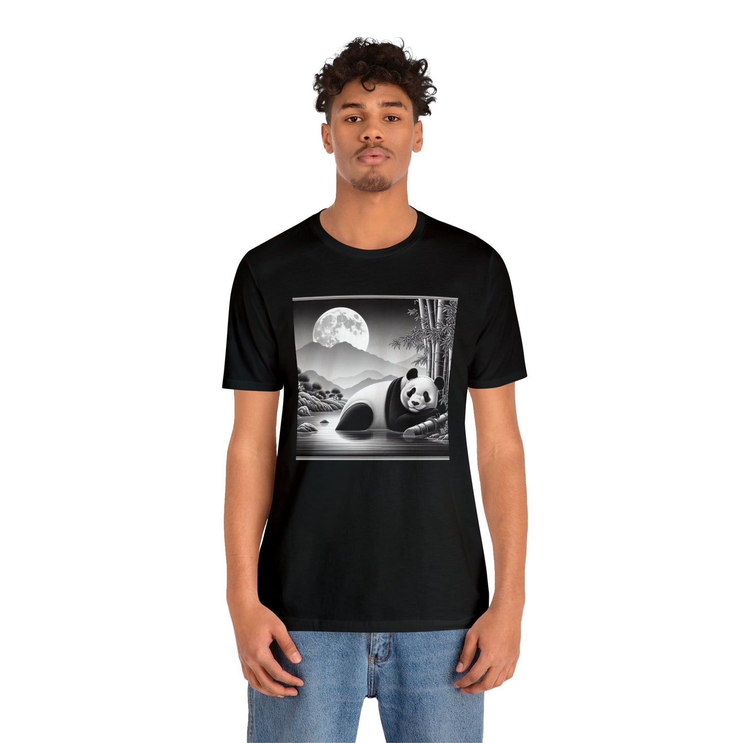 "Panda Moonlight"- Tshirt