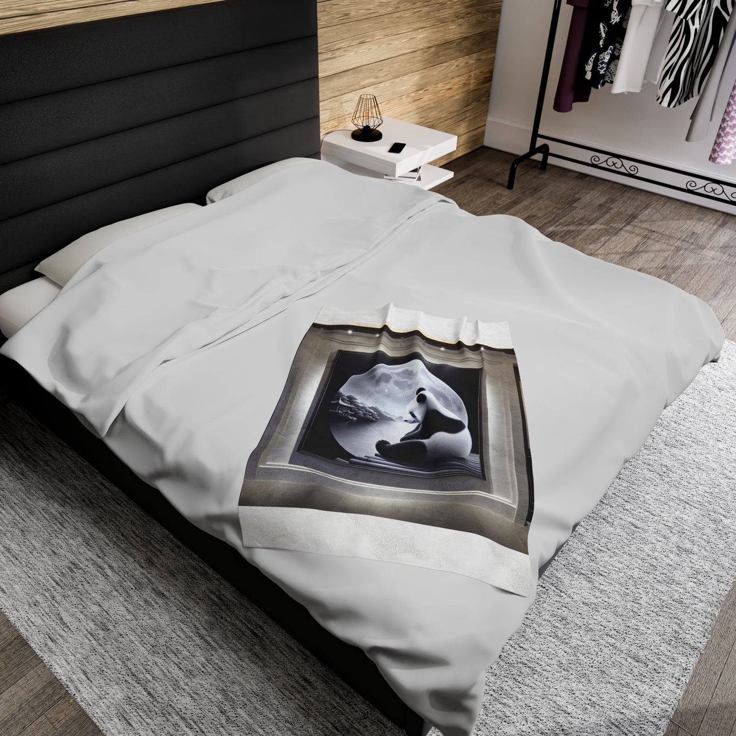 "Panda Enigma" -Blanket